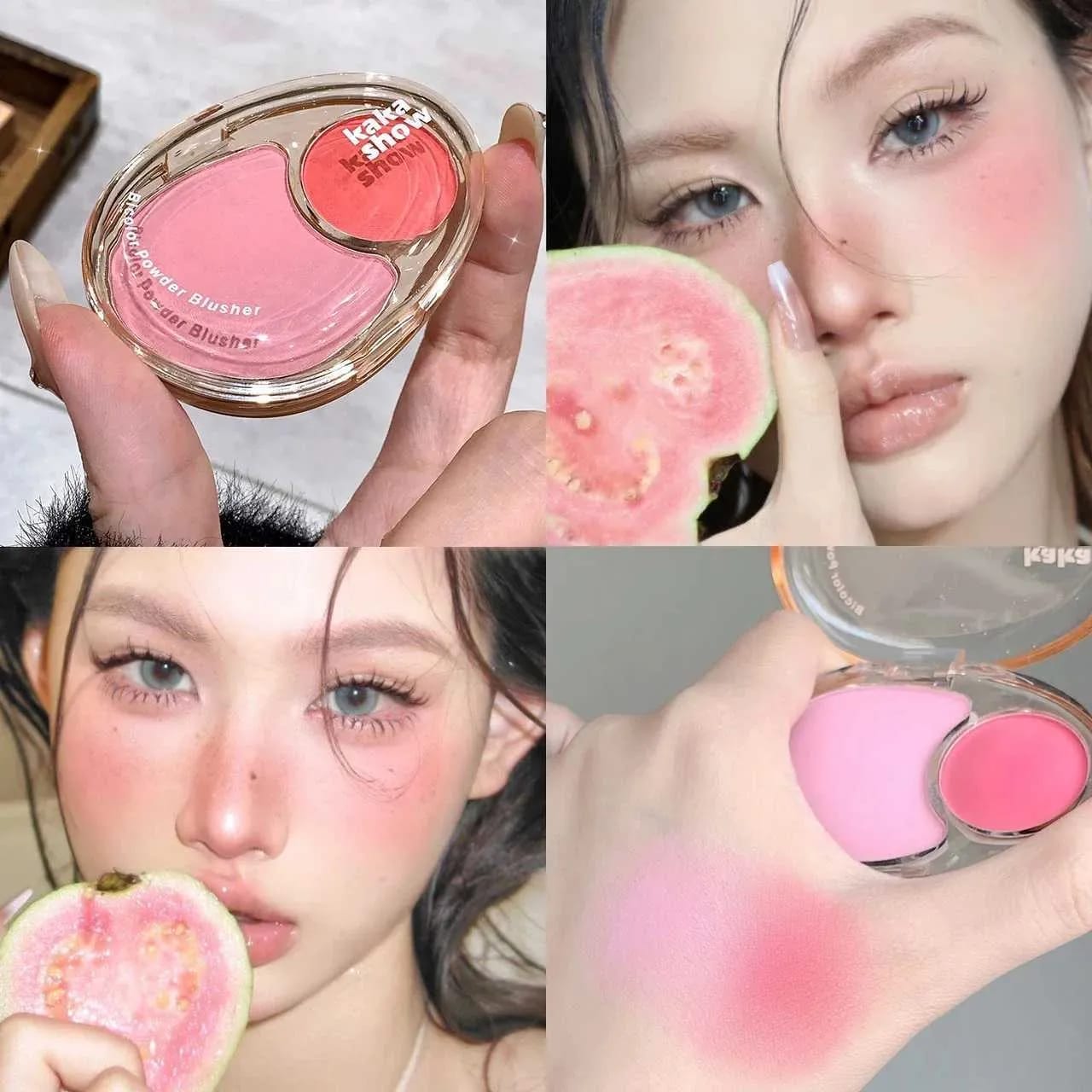 Korean Two Tone Powder Blush