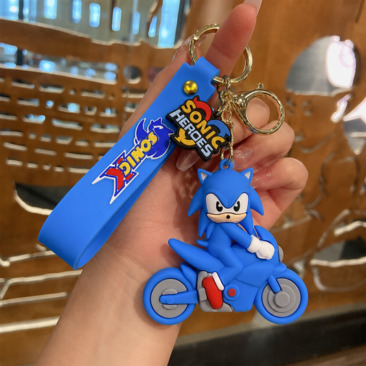 Sonic Bike Silicon Keychain | Bag Hanging