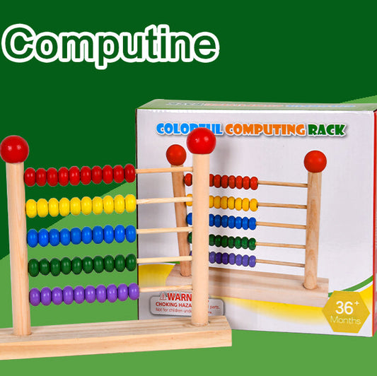 Wooden Abacus study block