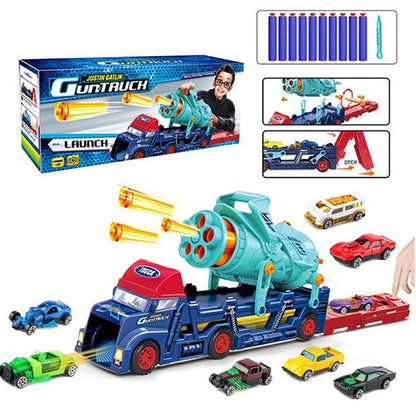 Gun Launcher Truck Die Cast