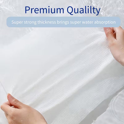 Set of 4  Thick Compressed Travel Disposable Towels