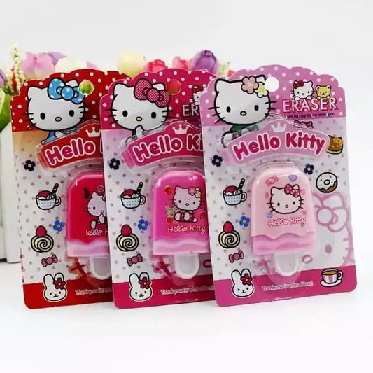 Hello Kitty Popsicle Pencil Eraser