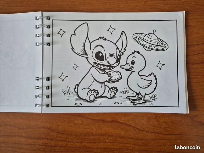 48 Sheets Coloring Book | Cinnamoroll | Stitch