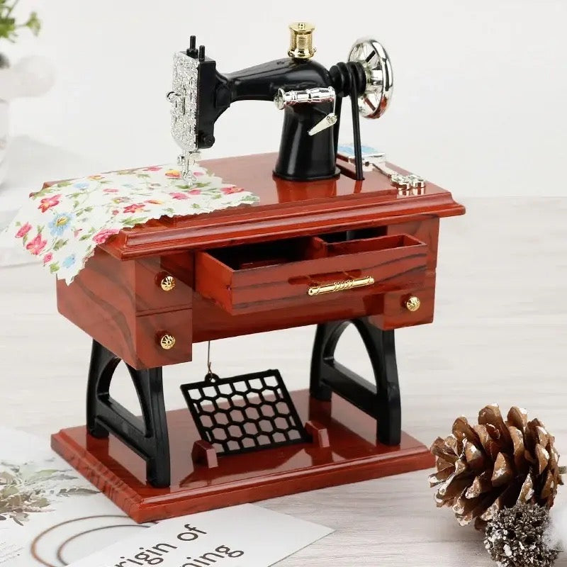 Vintage Musical Sewing Machine