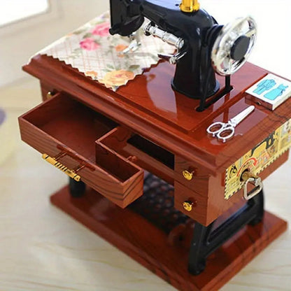 Vintage Musical Sewing Machine