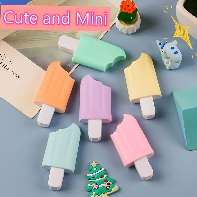 Mini Ice Cream Highlighter Pens