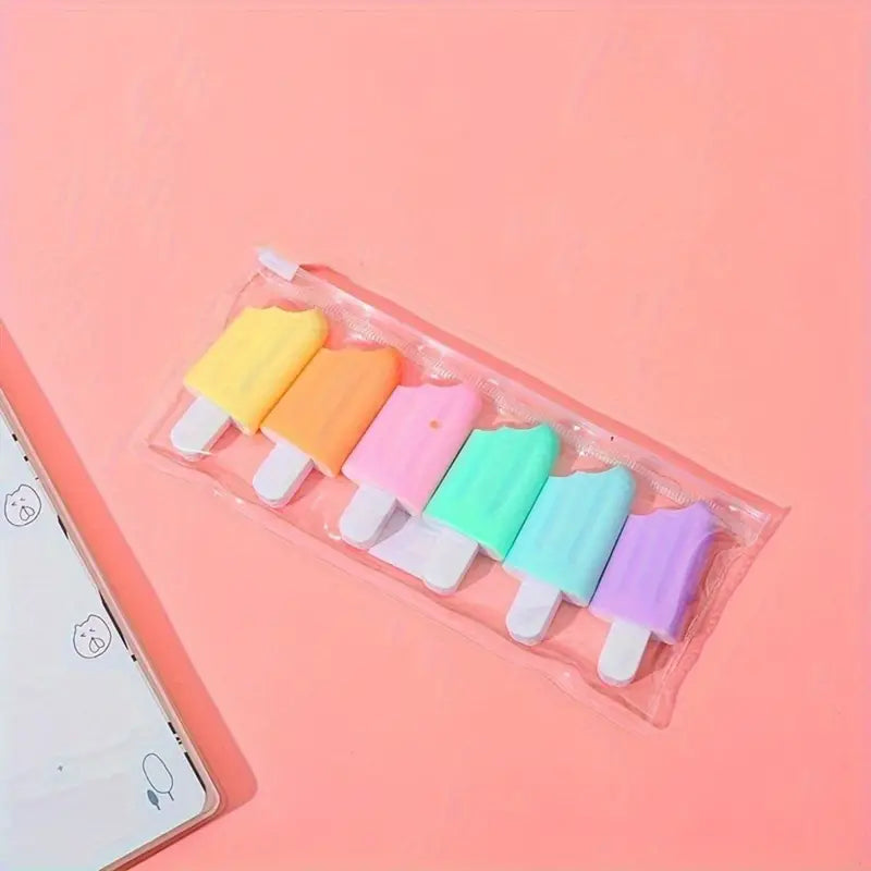 Mini Ice Cream Highlighter Pens