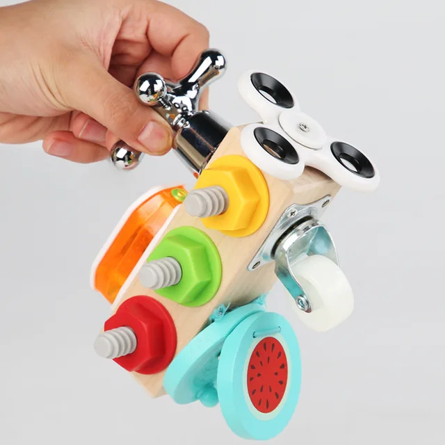 Busy Nut Tool Educational Toy