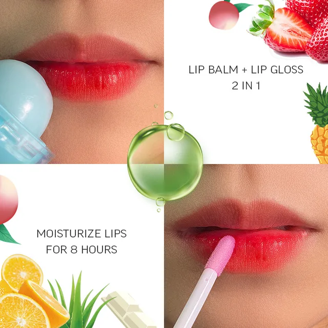 Lollipop 2 in 1 Magic Lip Balm & Lip Gloss