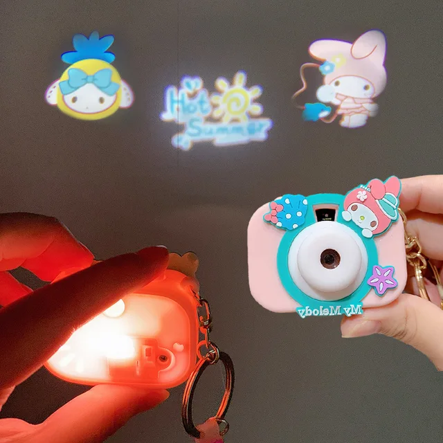 Sanrio Projection Camera Keychain