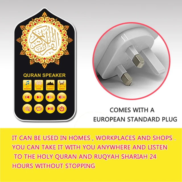 Quran Speaker Plug