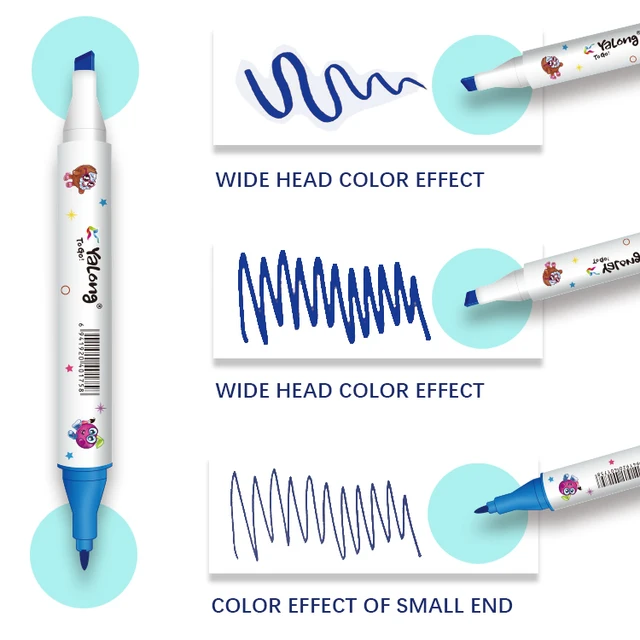 Yalong Fruit Aroma Double Sided Markers