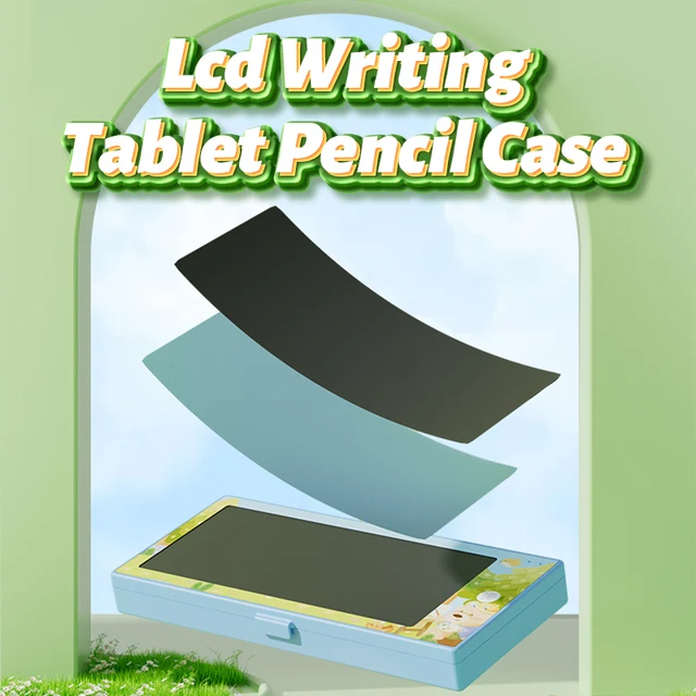 LCD Writing Tablet Pencil Case