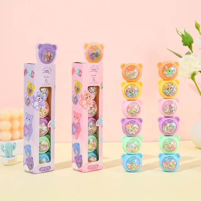 Cute Bear Stackable Highlighters