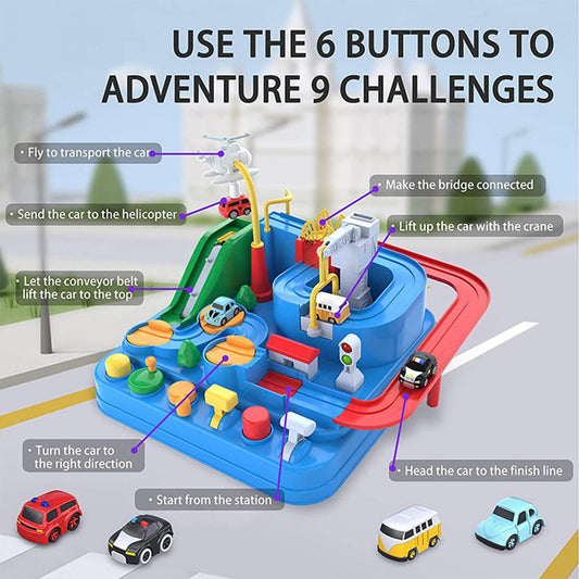 Car Race Track Adventure Game Toy