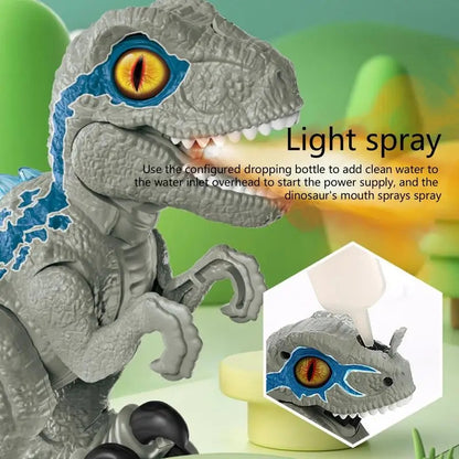 Walking Dinosaur With Spray