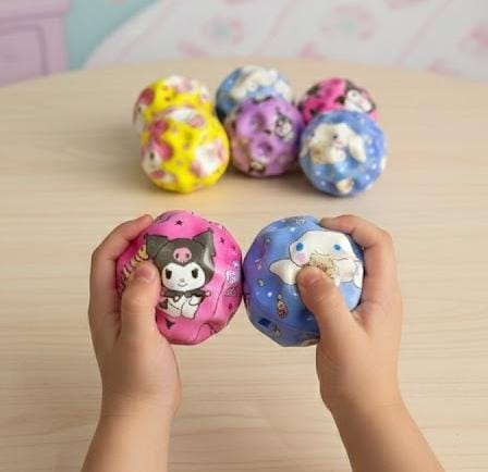 Sanrio High-Bounce Moon Ball | Super Bouncy Ball for Kids