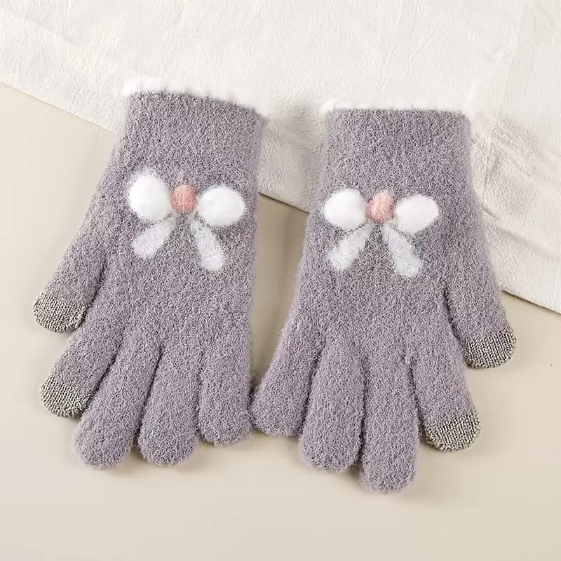 Bow Coquette Hand Gloves