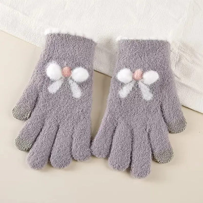 Bow Coquette Hand Gloves