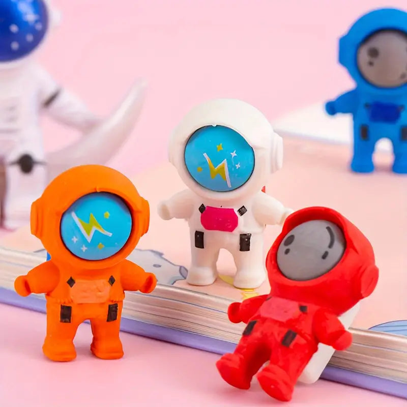 Spaceship Erasers ( Set Of 3)