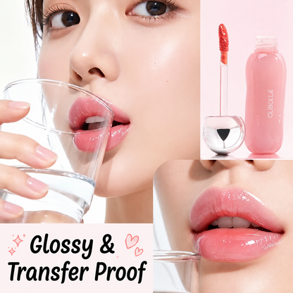 Korean Glass Transfer-Proof Lip Tint Gloss