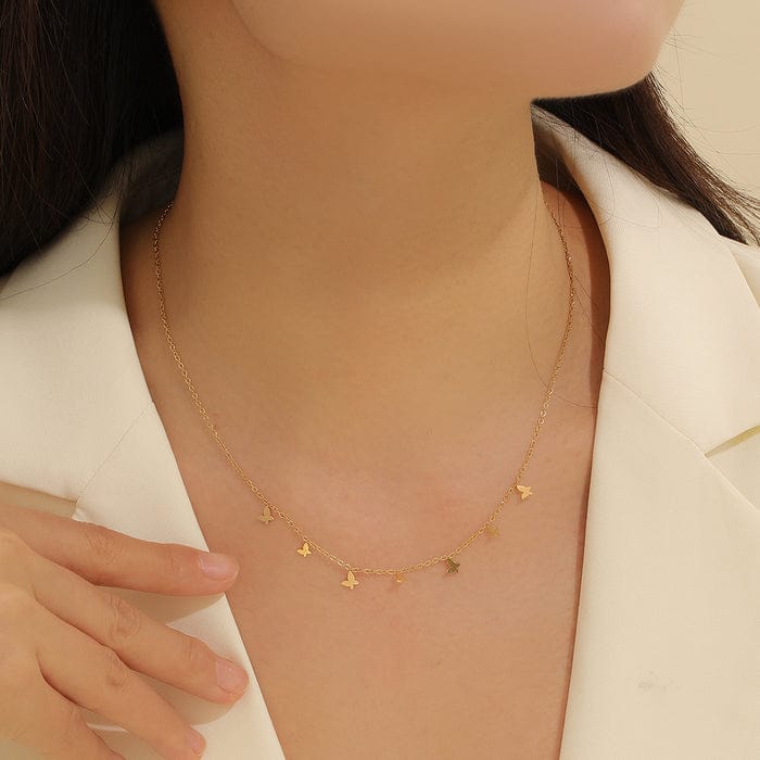 Butterfly Chain Necklace