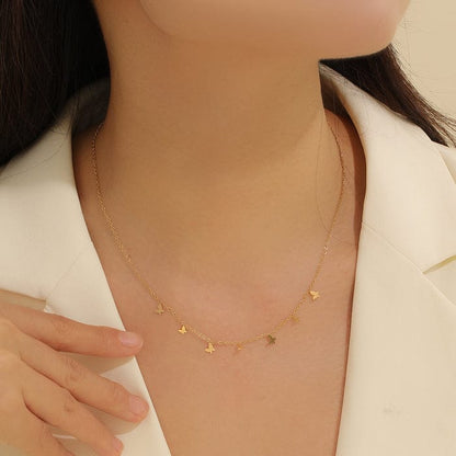 Butterfly Chain Necklace