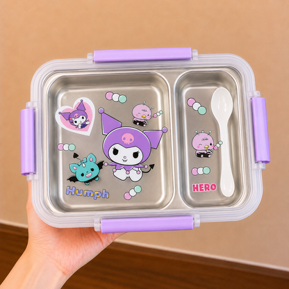 Kuromi Big Size Stainless Steel Bento Lunchbox