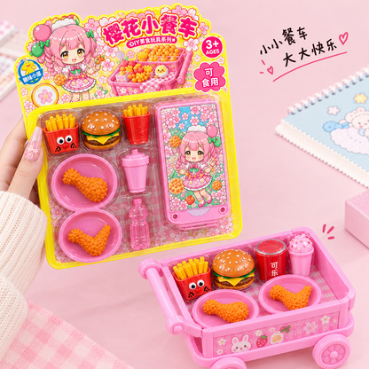 Kawaii Doll DIY Food Trolley