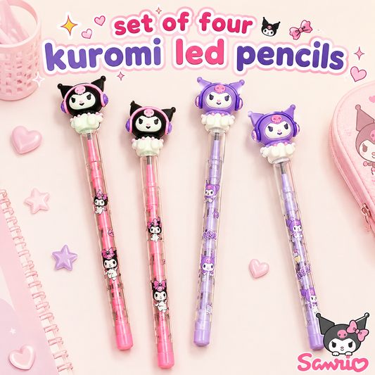 Sanrio Kuromi Pencils (Set of 4)