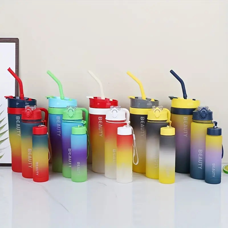 Tumbler Bottles with DIY stickers | Set Of 3