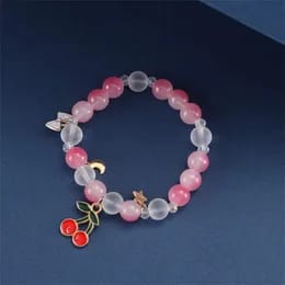 Pinteresty Charms Bracelet | Bow | Cherry | Flower