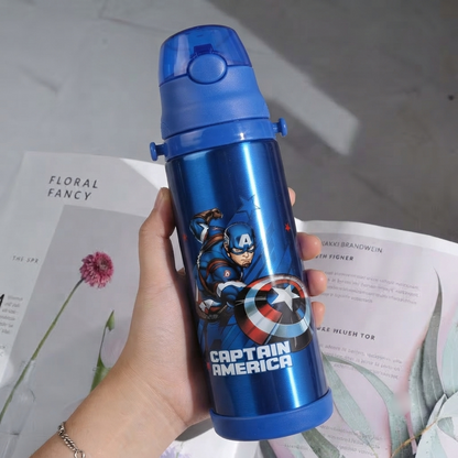 Captain America Kids Stainless Steel Water Bottle