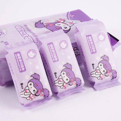 Sanrio Kuromi and Stitch Mini Wet Wipes For Boys and Girls