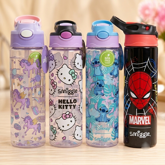 Smiggles Brand Character Water Bottles