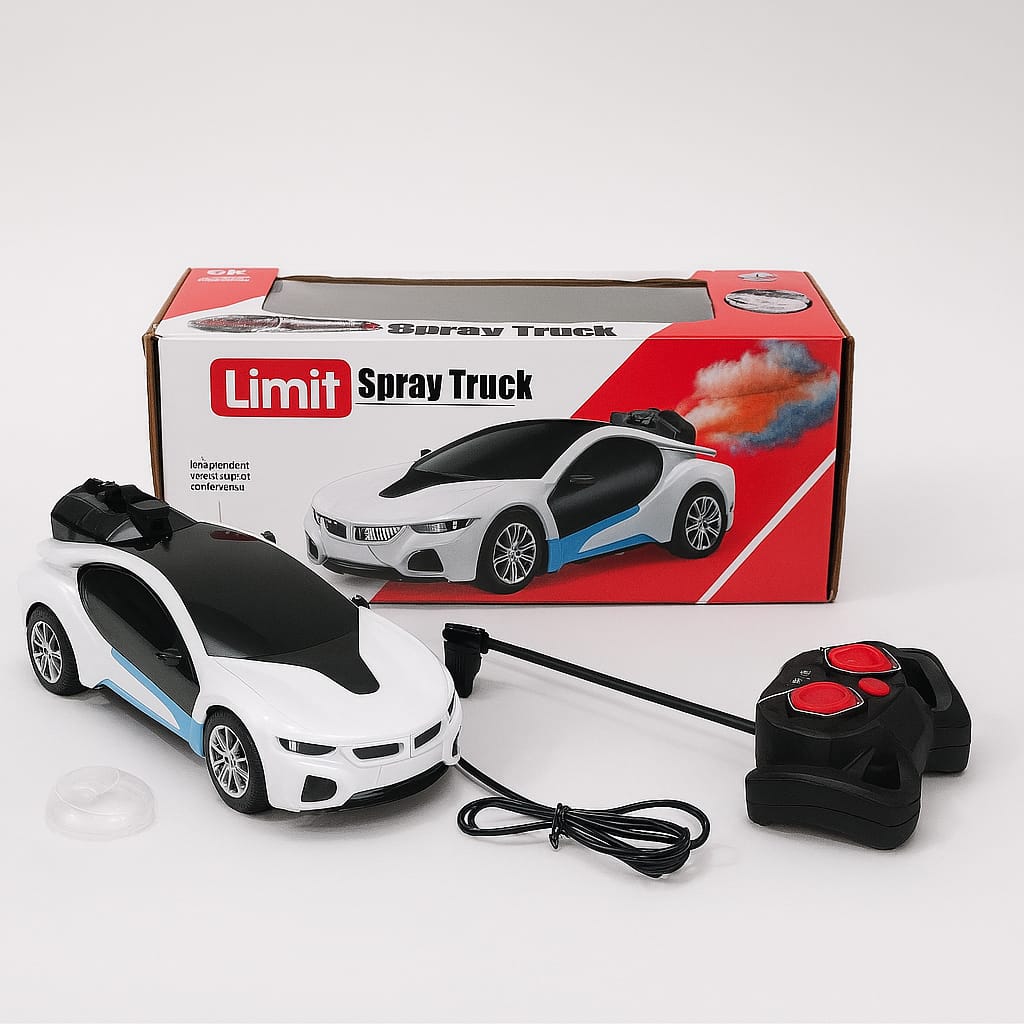 Remote Control Car With Steam Spray And Lights