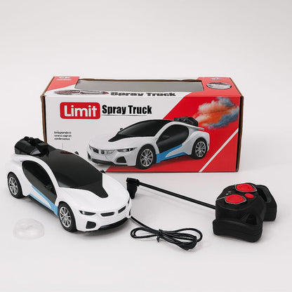 Remote Control Car With Steam Spray And Lights