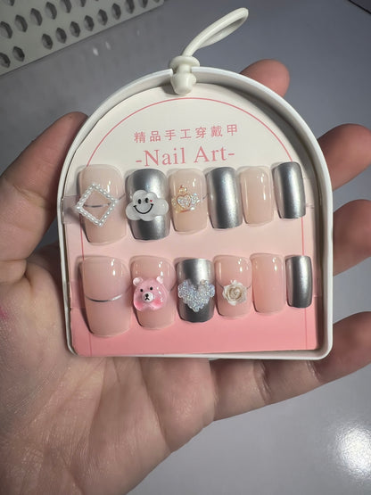 Sanrio Kids Nails Pack | 3d Charms