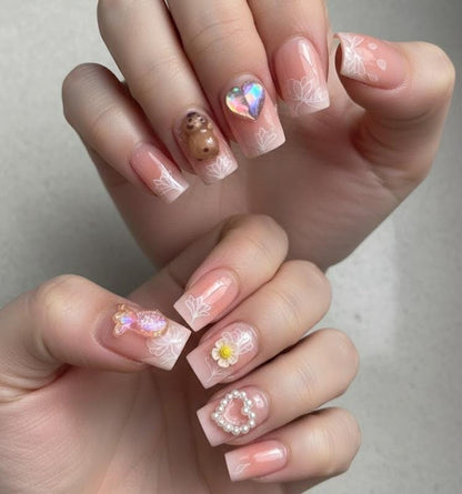 Sanrio Kids Nails Pack | 3d Charms