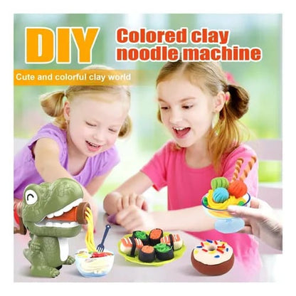 Dinosaur Noodle Making Clay Set
