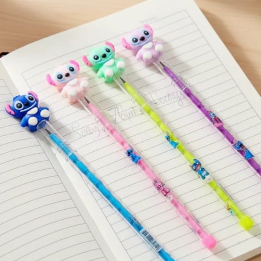 Set Of 3 Stitch Bullet Pencil