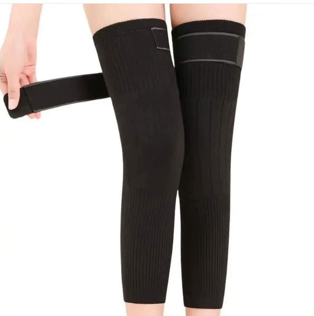 2 Pc Leg Knee Warmers With Belt