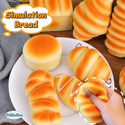 Realistic Bread Bakery Squishy Squeeze Toy