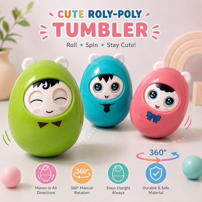 Chinese Doll Roly Poly Tumbler Toy