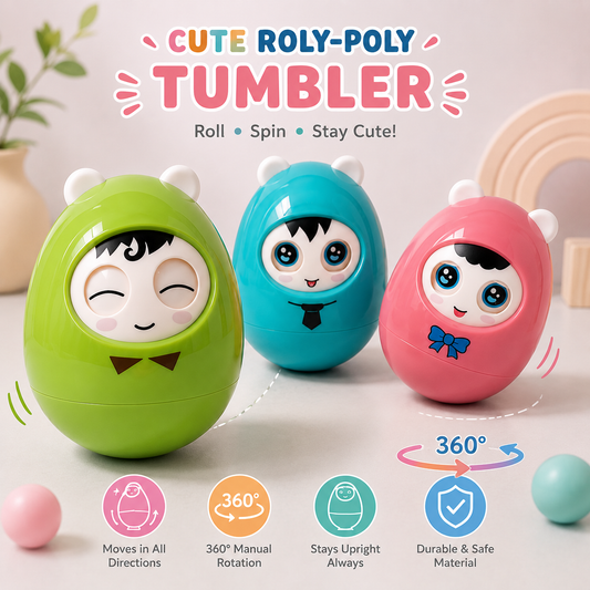 Chinese Doll Roly Poly Tumbler Toy