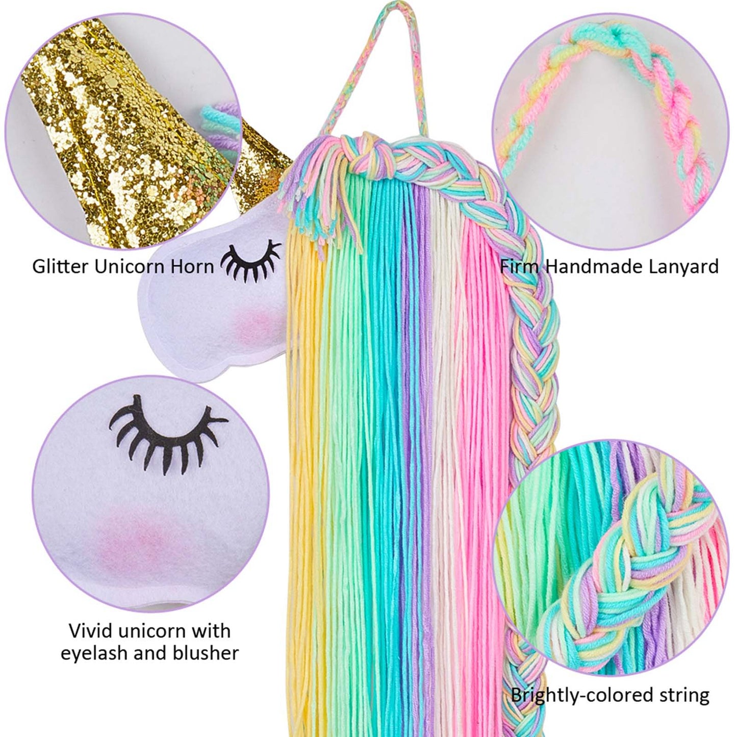 Unicorn & Mermaid Hair Accessory| Bow Organizer Hanger for Kids