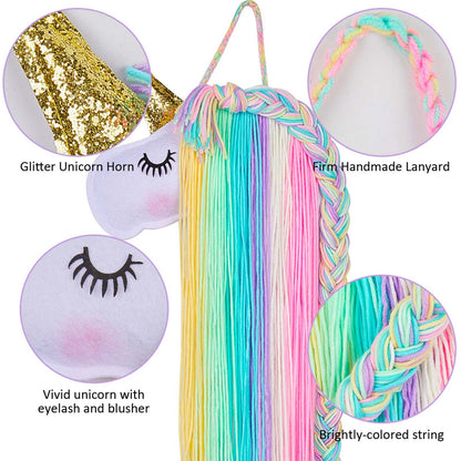 Unicorn & Mermaid Hair Accessory| Bow Organizer Hanger for Kids