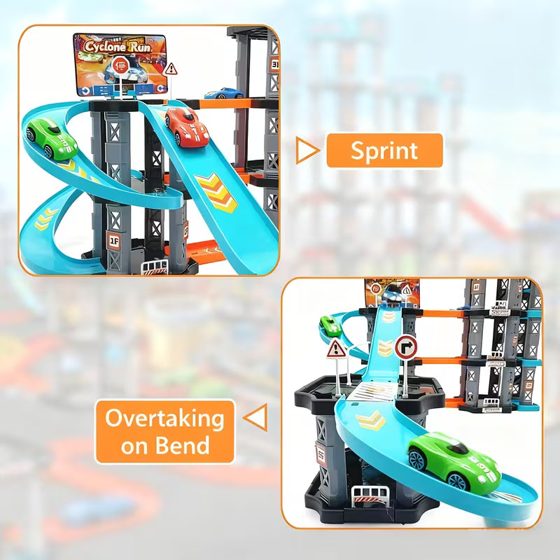 Paw Patrol 5 Story Big Size Racing Track