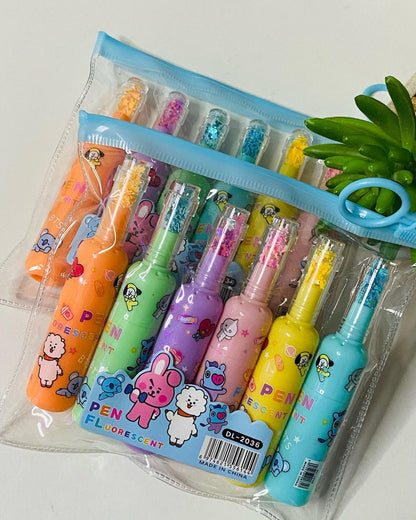 BT21 Highlighter Pens