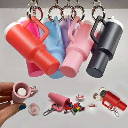 Tumbler Sipper Keychain | Bag Hanging